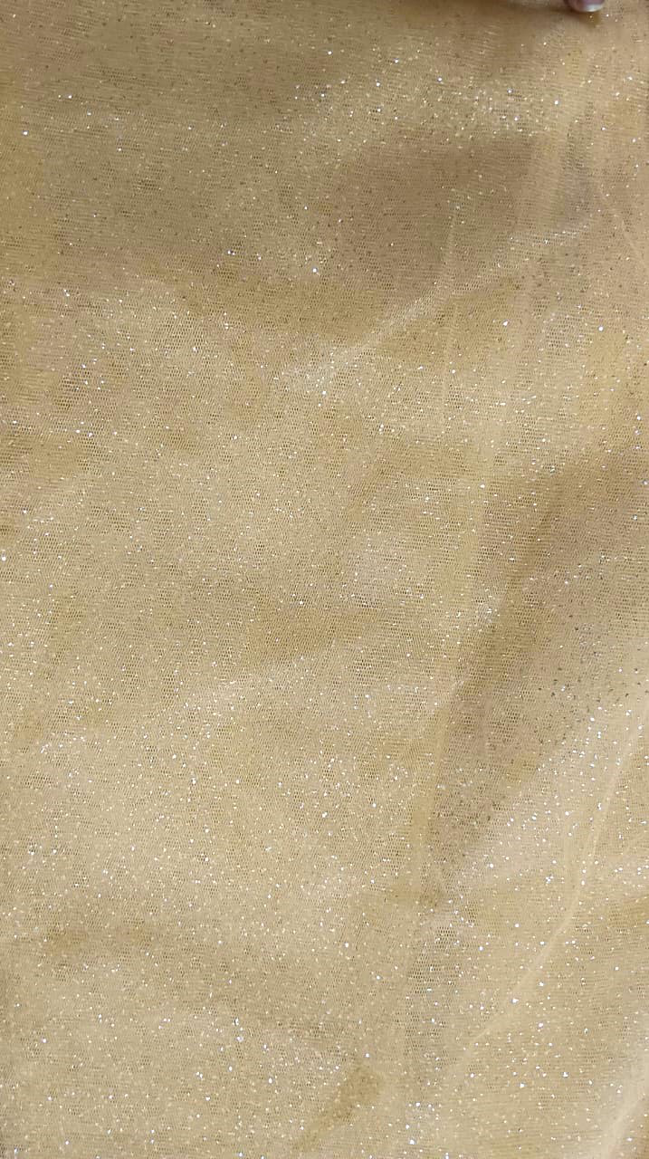 Fabric_Glitter Net_Gold.png customizable stitchable fabric